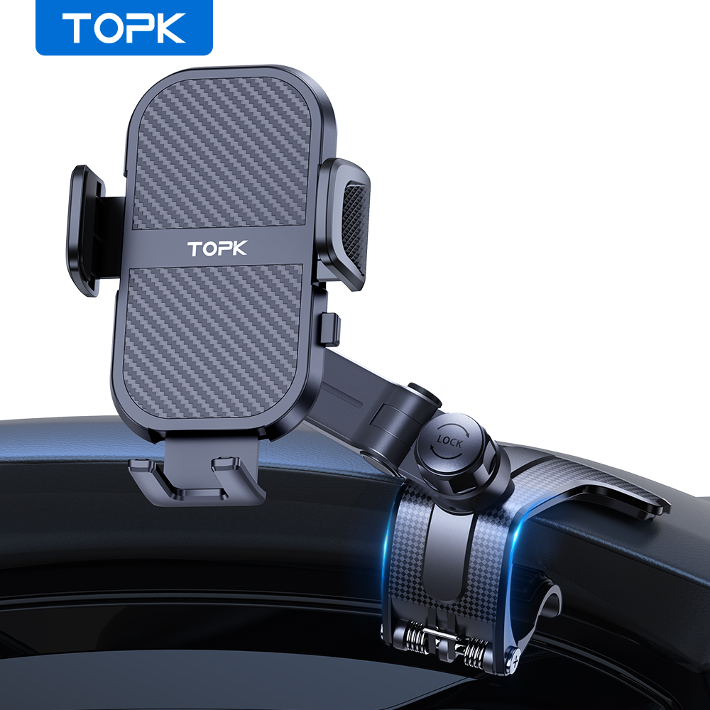Car Accessories Tablet Holder - TOPK D46J Uchwyt samochodowy na telefon