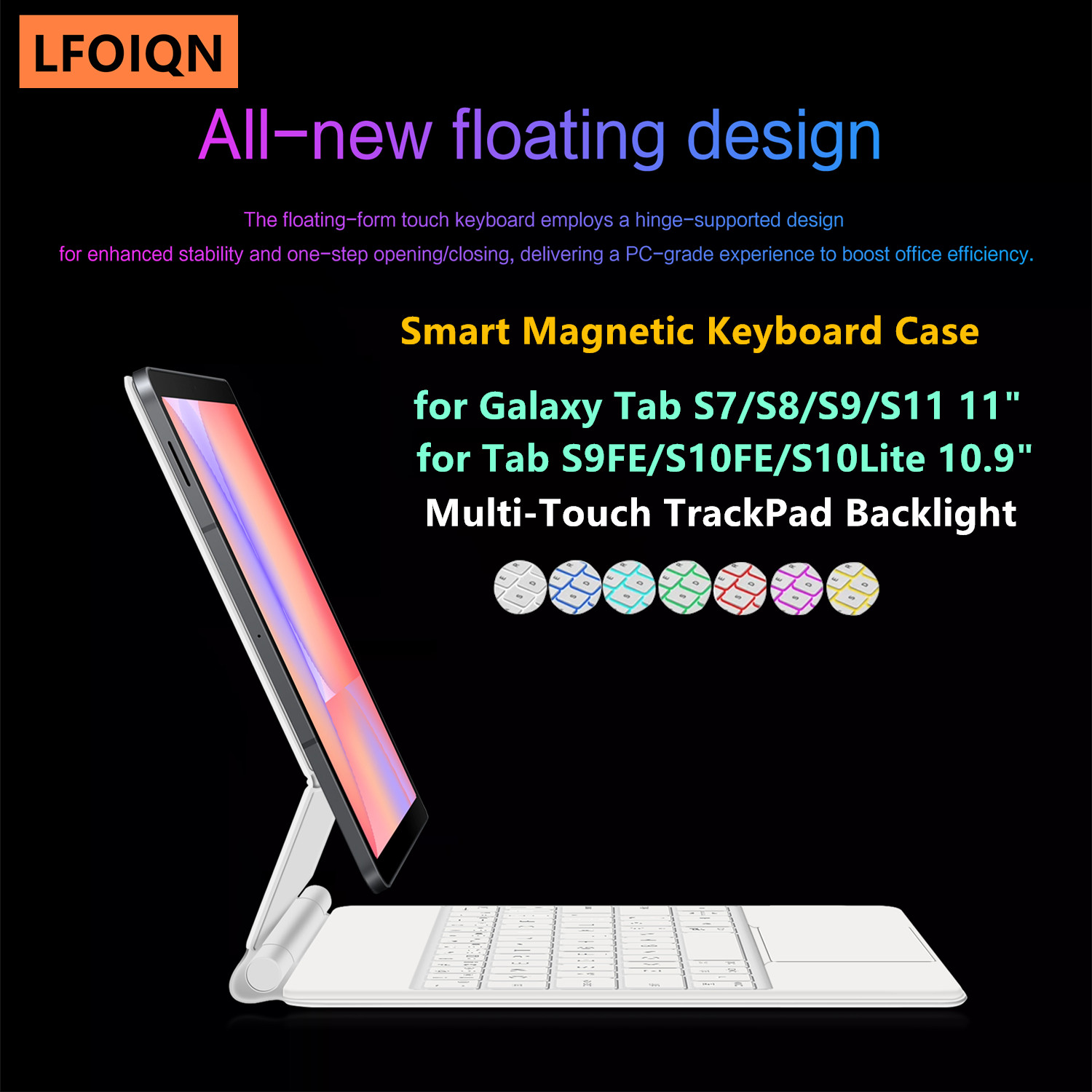 Samsung Tablet With Accessories - Klawiatura Magic Keyboard LFOIQN do Samsung