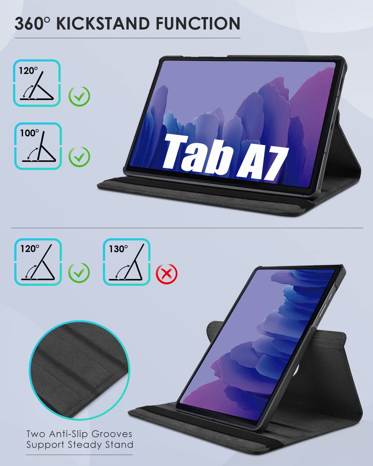 Obrotowe etui do Samsung Galax – Cheap Tablet Accessories recenzja i cena