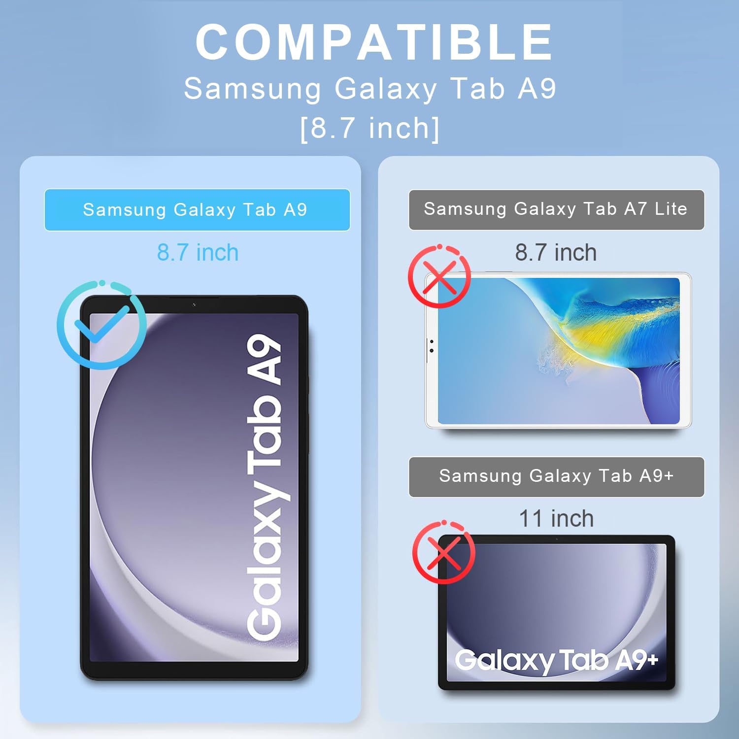 Dla Samsung Galaxy Tab A9 SM-X – Cheap Tablet Accessories recenzja i cena