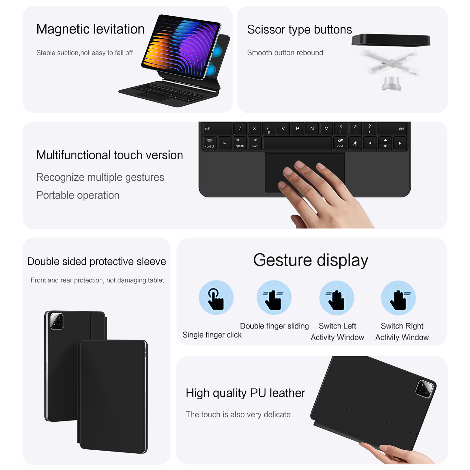 Magic Keyboard do Xiaomi Pad 8 – Tablet Keyboard Case recenzja i cena