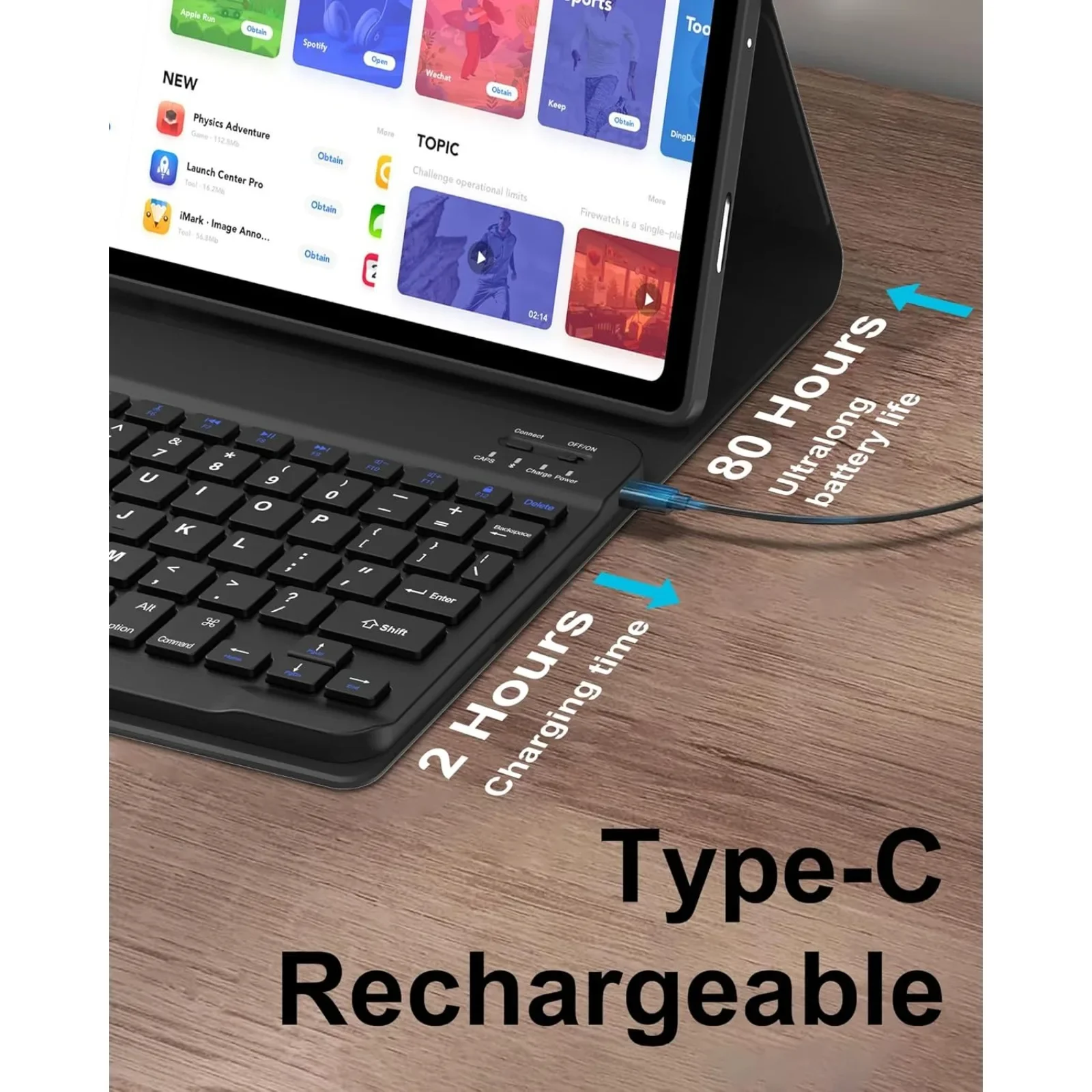 Etui z klawiaturą do tabletu H – Tablet Keyboard Case recenzja i cena