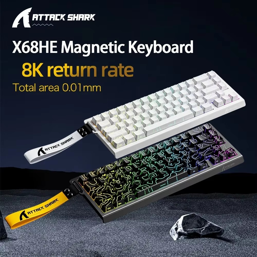 ATTACK SHARK X68HE Magnetyczna – Tablet Accessories Gifts recenzja i cena
