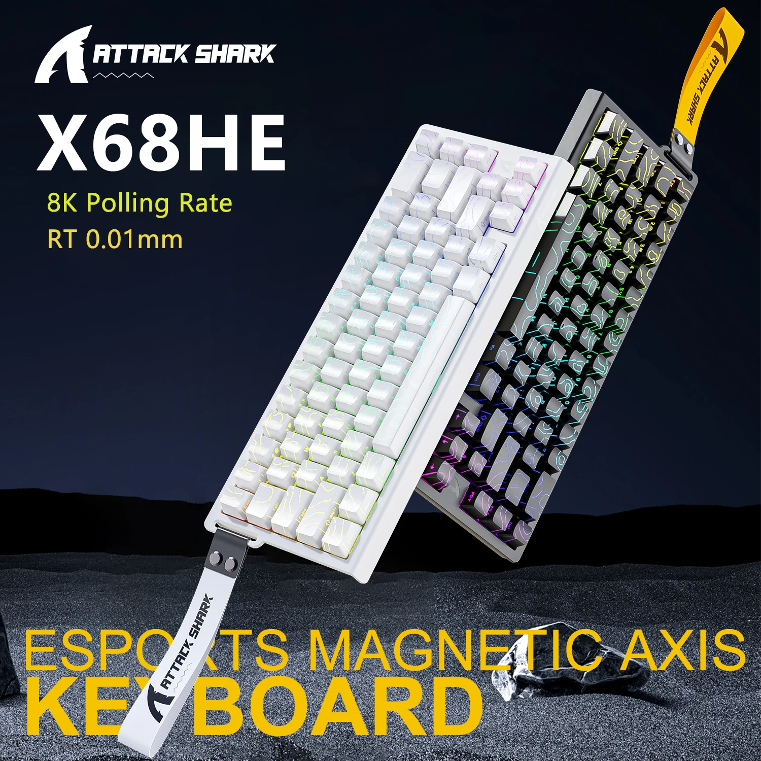 ATTACK SHARK X68HE Magnetyczna – Tablet Accessories Gifts recenzja i cena